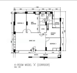Blk 846 Woodlands Avenue 4 (Woodlands), HDB 4 Rooms #559353001